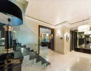Дизайнерский ремонт дома в современном стиле 500 м2-102